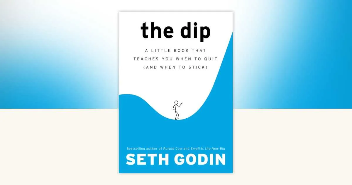 Cover of The Dip by Seth Godin