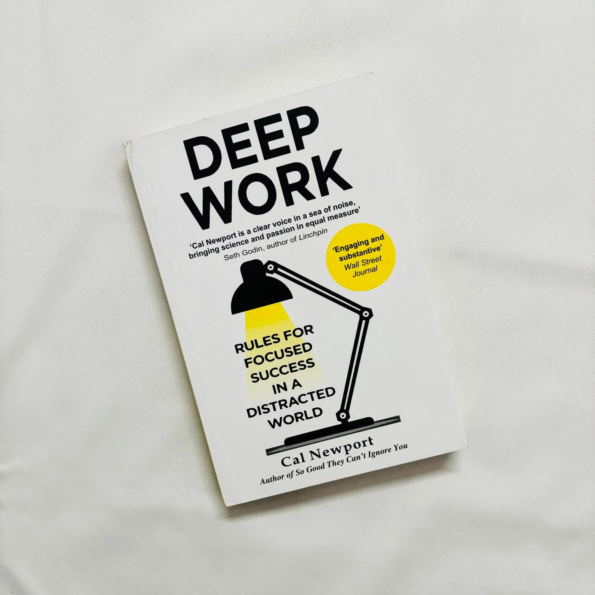 Cover of Deep Work by Cal Newport